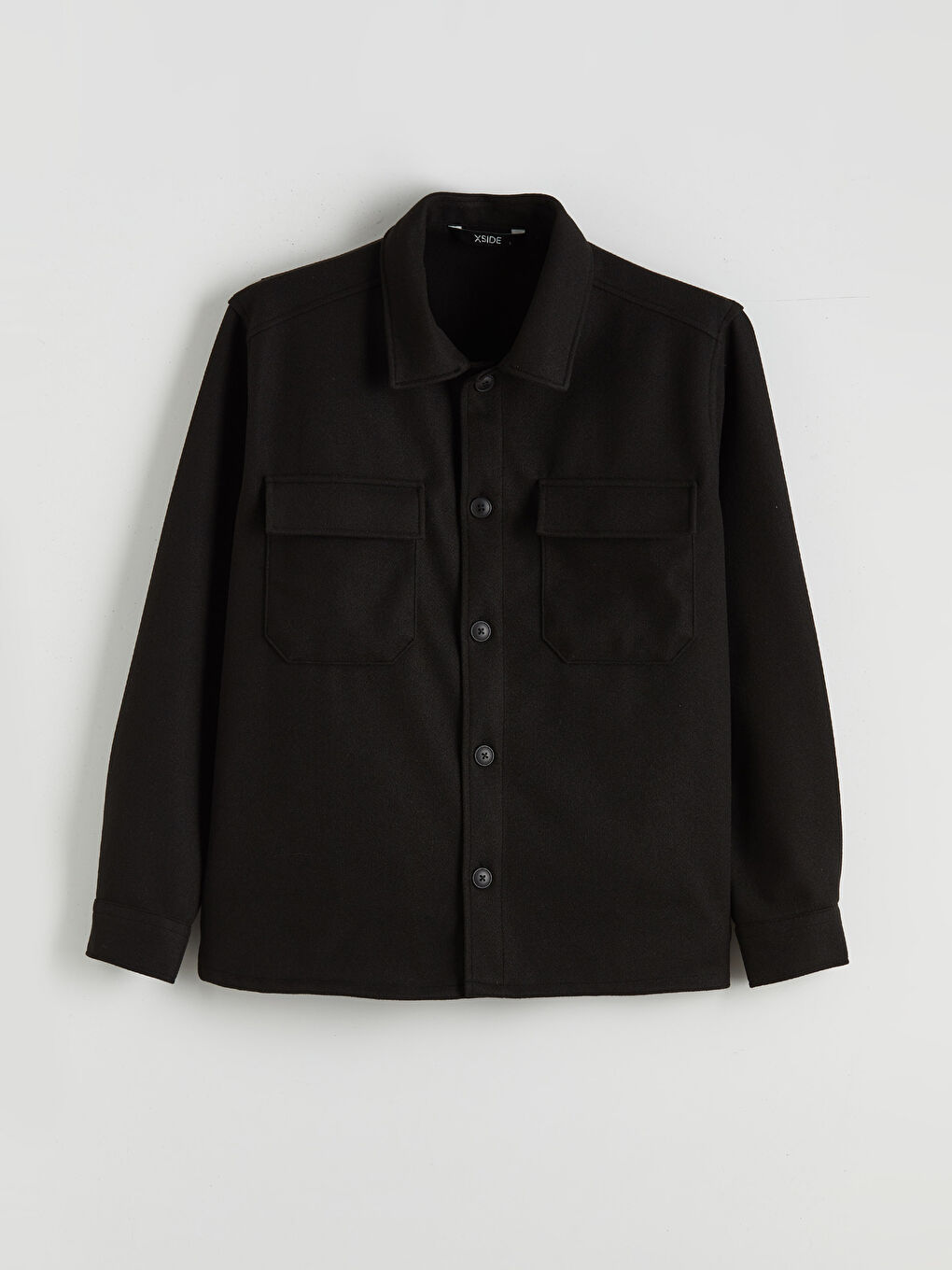 Regular Fit Long Sleeve Cachet Men's Shirt Jacket-4