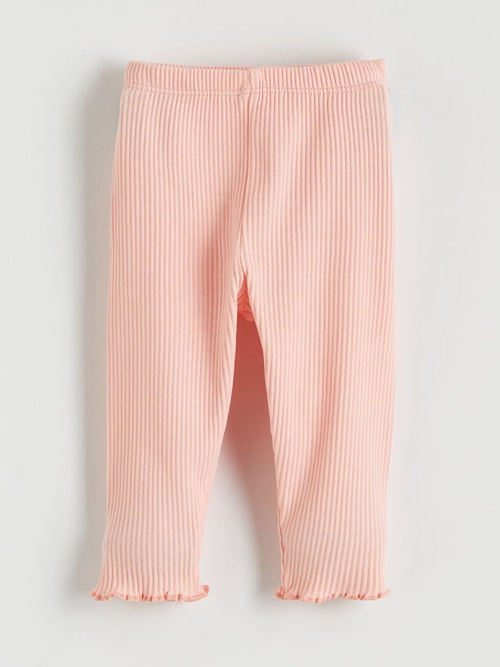 Ekru Bisiklet Yaka Kız Bebek Sweatshirt ve Tayt-3