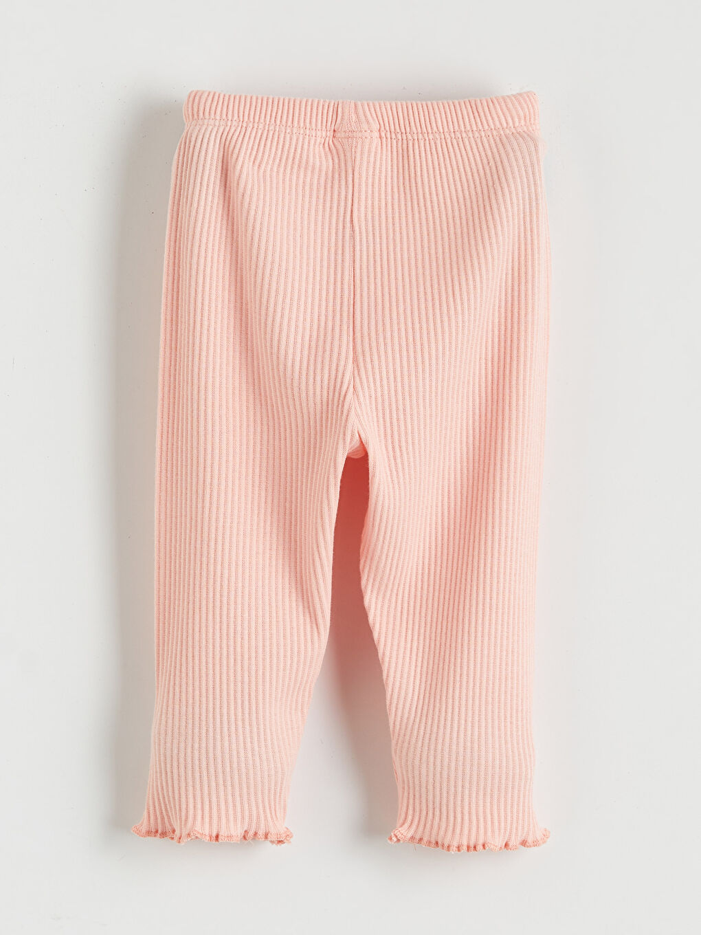 Ekru Bisiklet Yaka Kız Bebek Sweatshirt ve Tayt-4