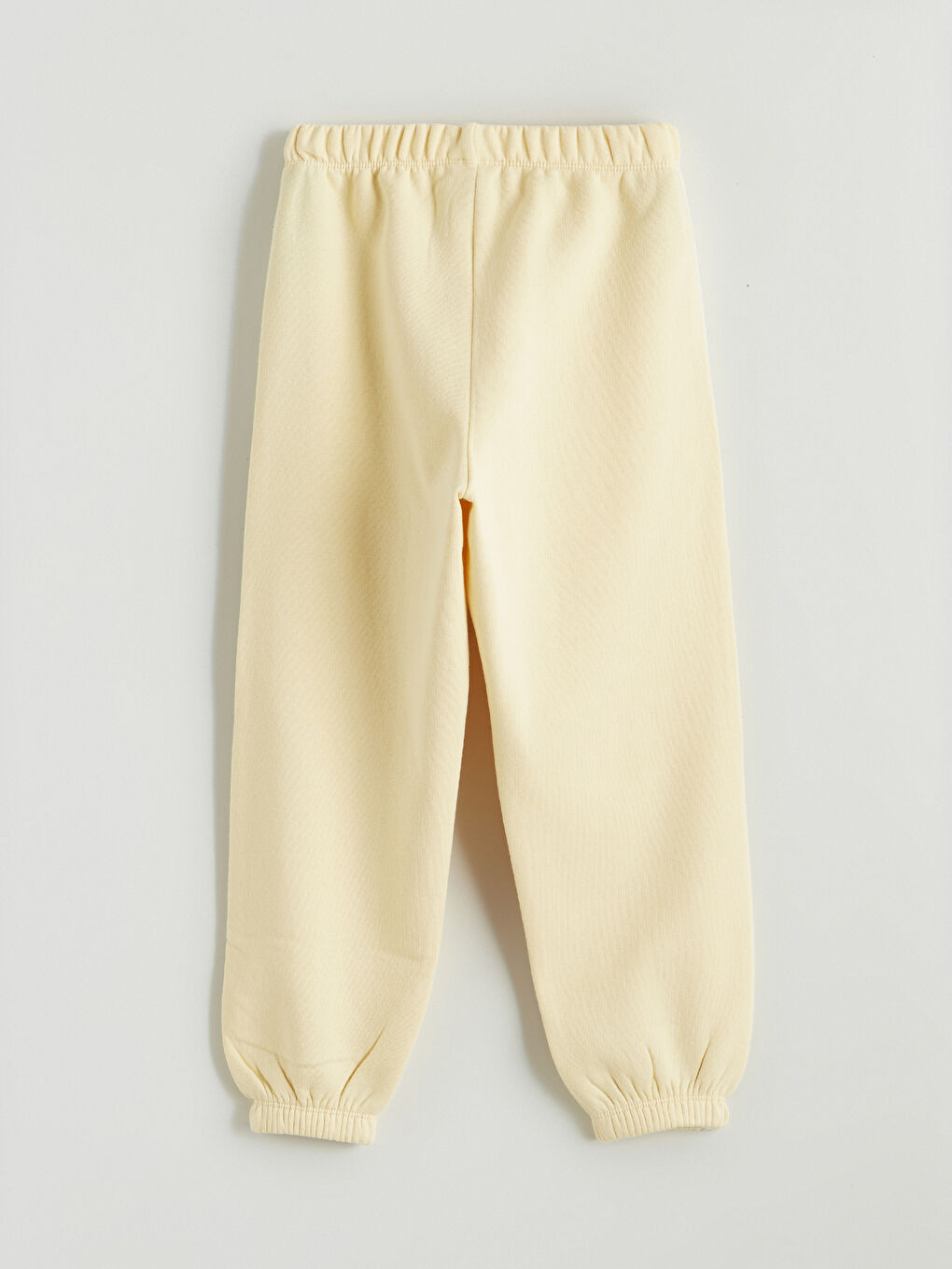 Sarı Beli Lastikli Kız Çocuk Eşofman Altı-1