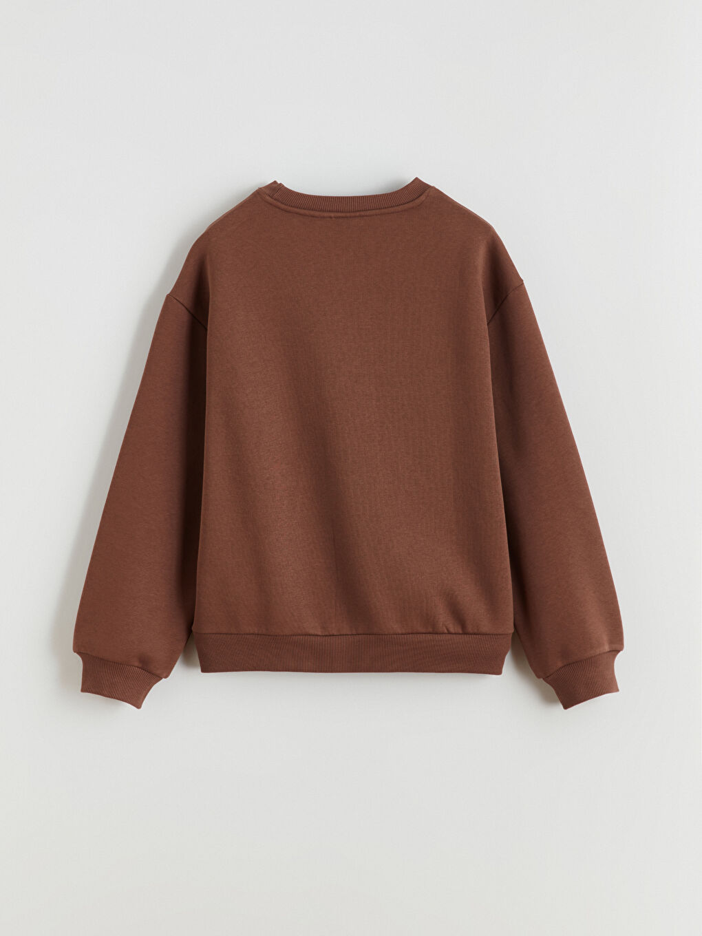 Kahverengi Hello Kitty Baskılı Kız Çocuk Sweatshirt-3