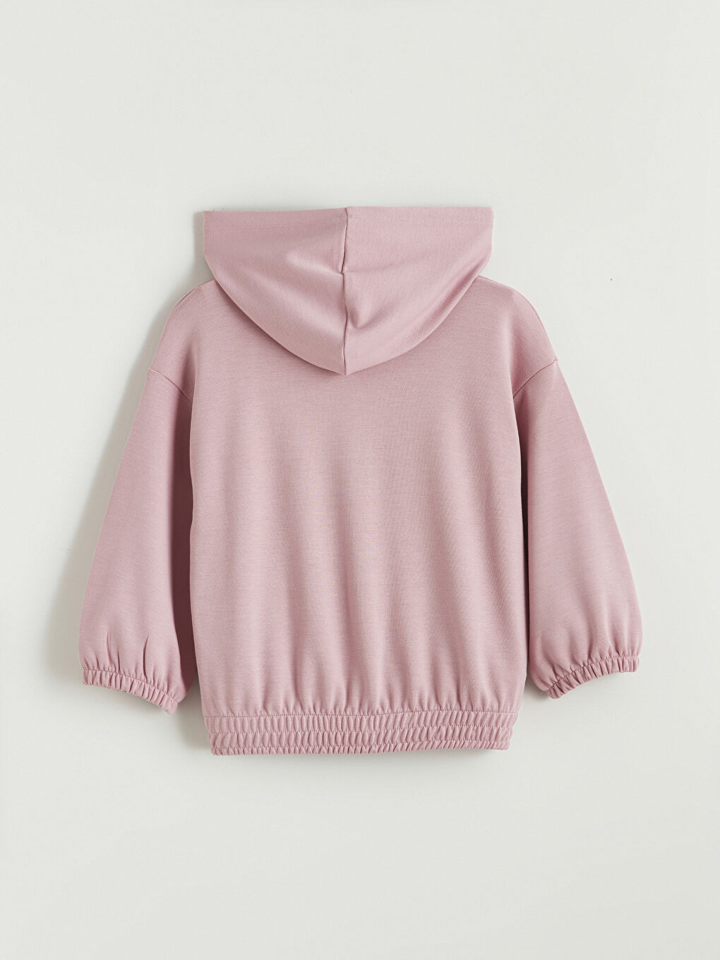 Қыздарға арналған принтті капюшонды свитшот-2