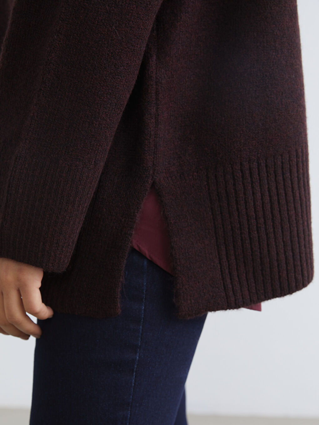 Woman BORDEAUX Cardigan-2