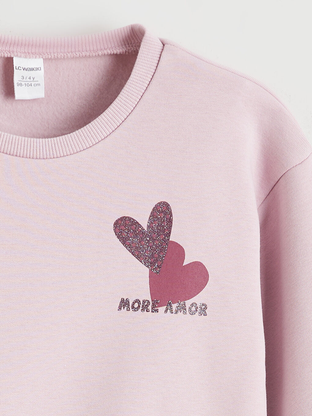 Crew Neck Baby Girls' Sweatshirt and Leggings-4