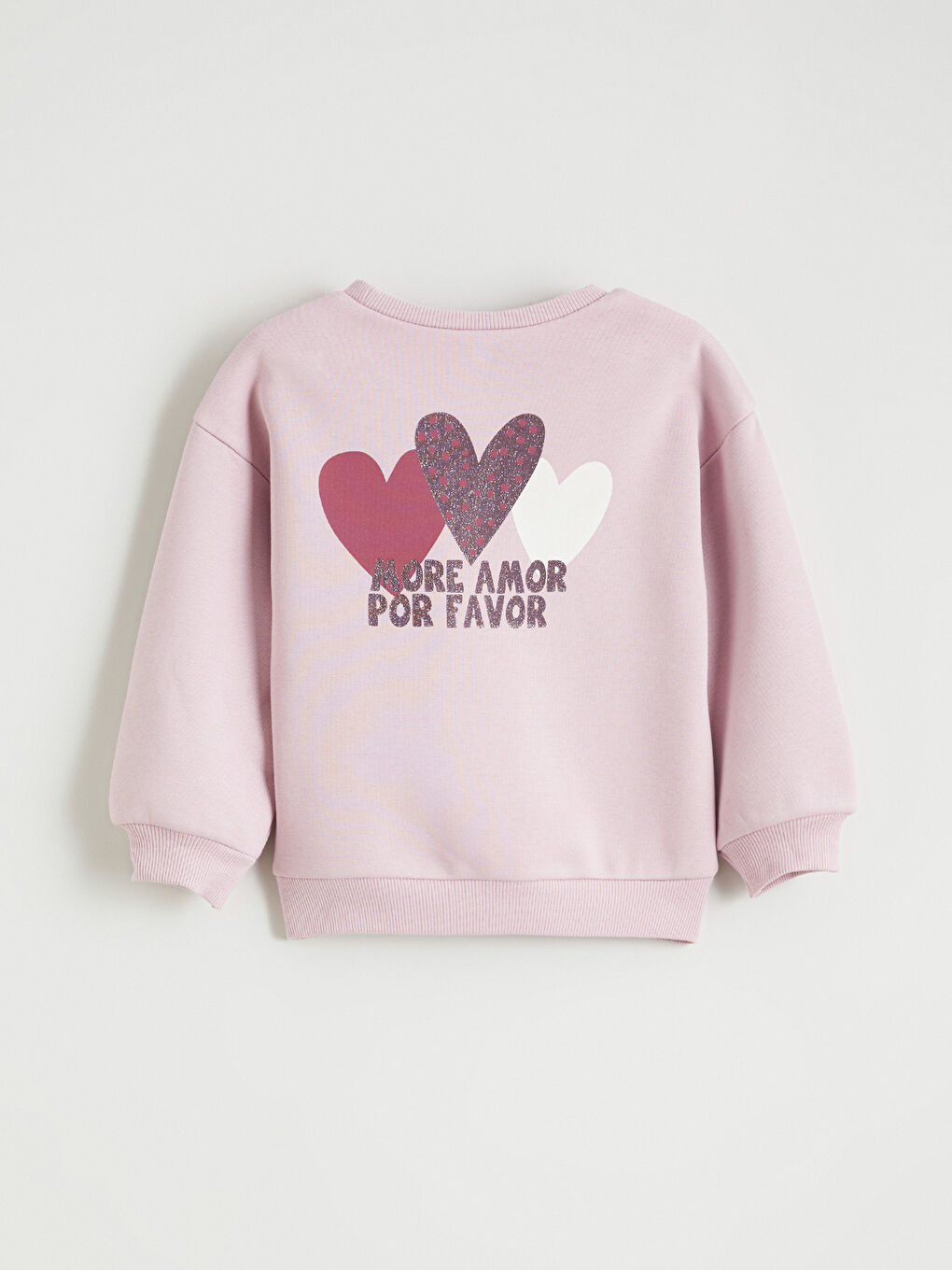 Crew Neck Baby Girls' Sweatshirt and Leggings-5