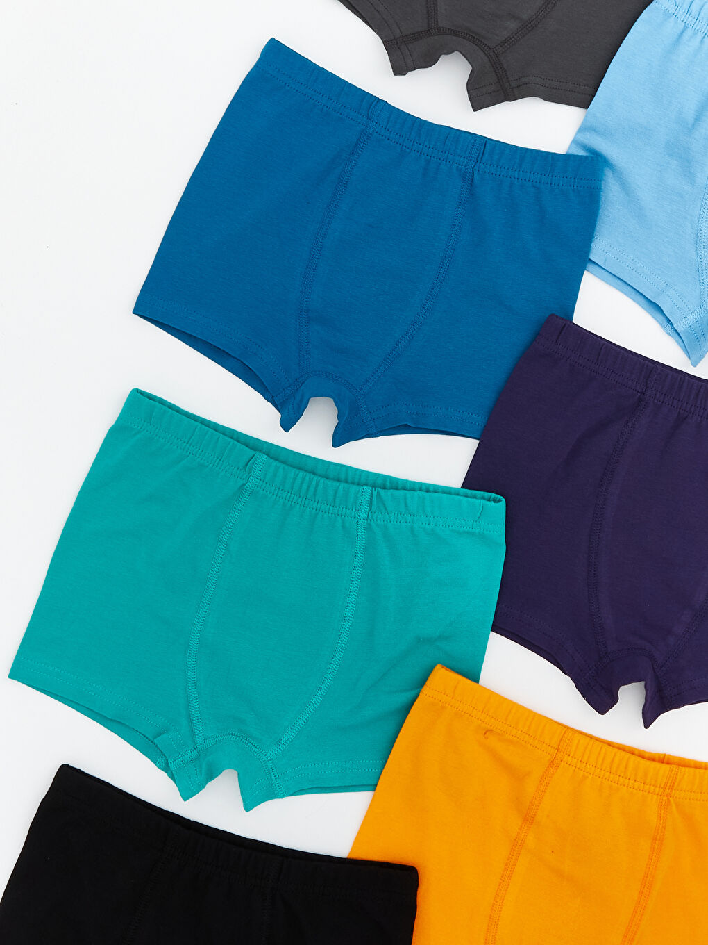 Karışık Basic Erkek Çocuk Boxer 3'lü-4