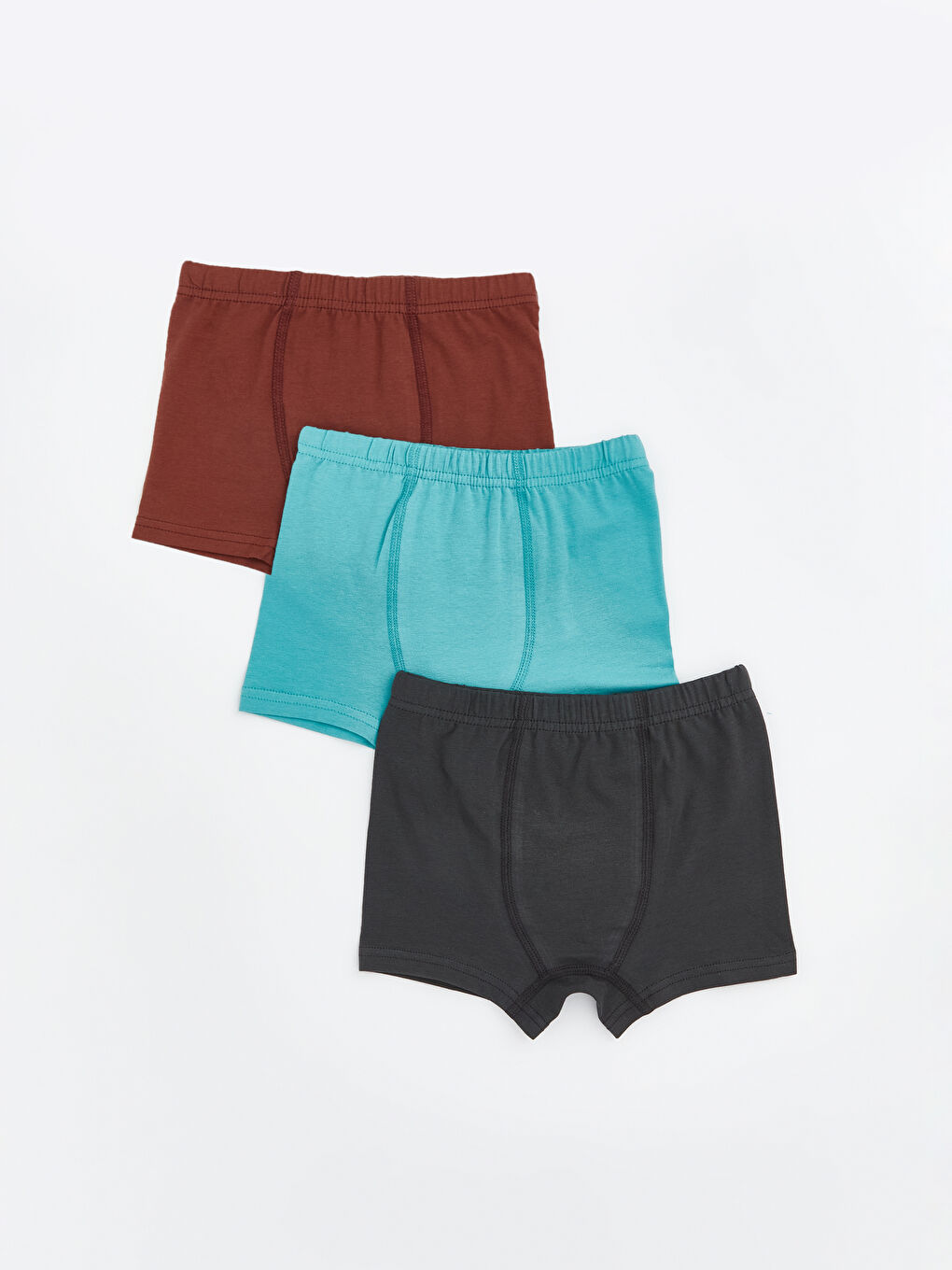 Karışık Basic Erkek Çocuk Boxer 3'lü-6