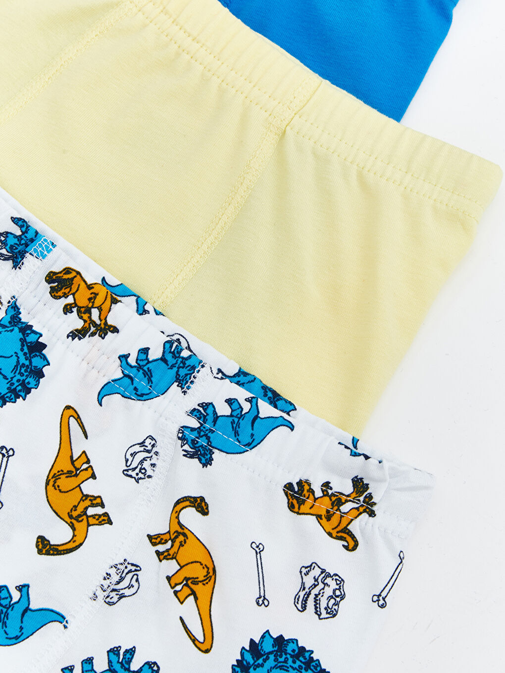 Beyaz Erkek Çocuk Boxer 3'lü-2