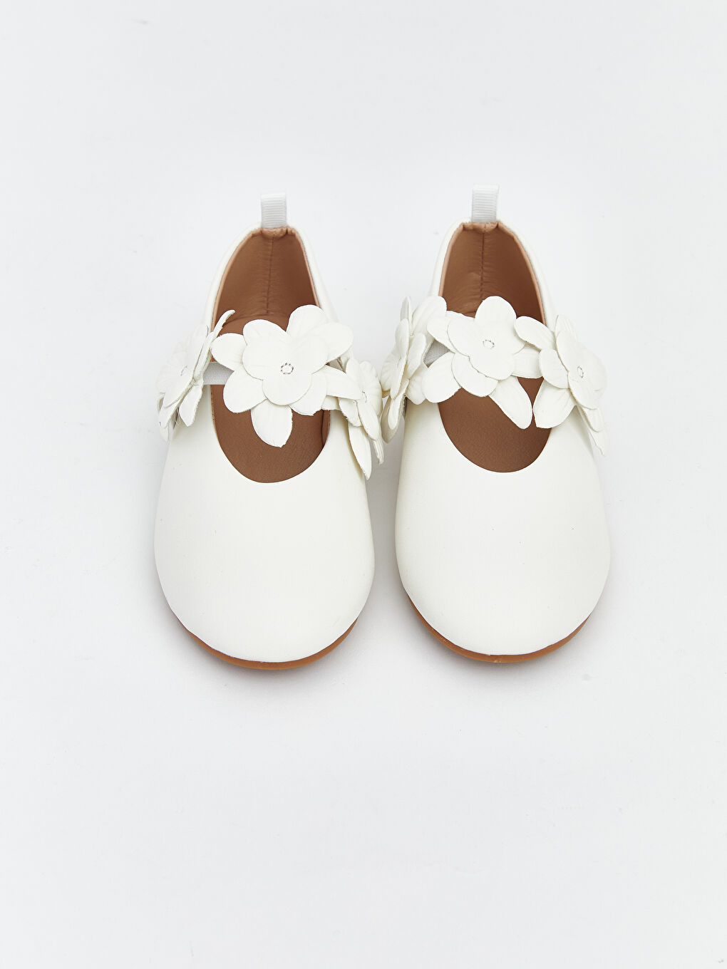 Faux Leather Baby Girls' Ballet Flats-2