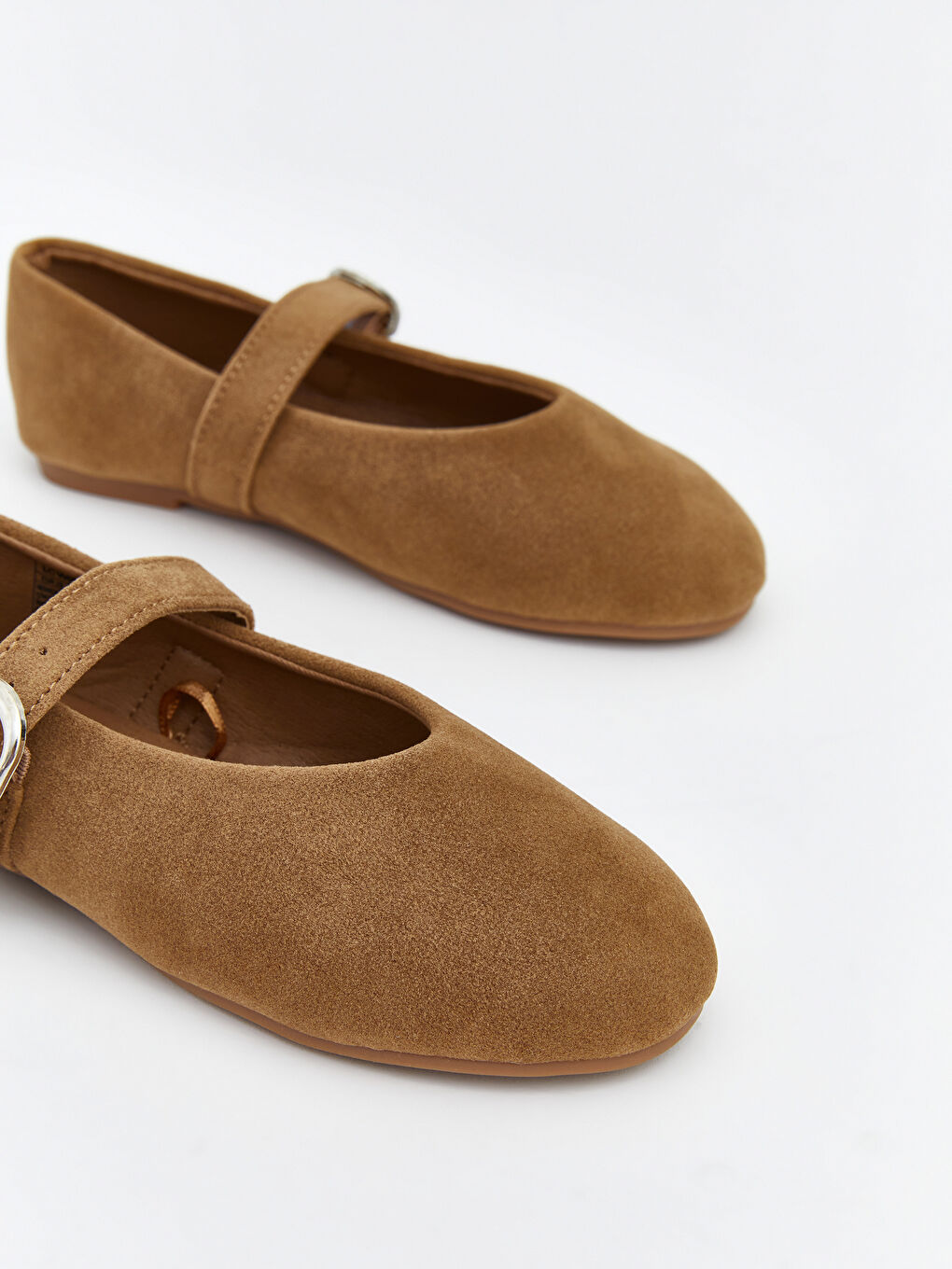 Suede Look Baby Girls' Ballet Flat-2