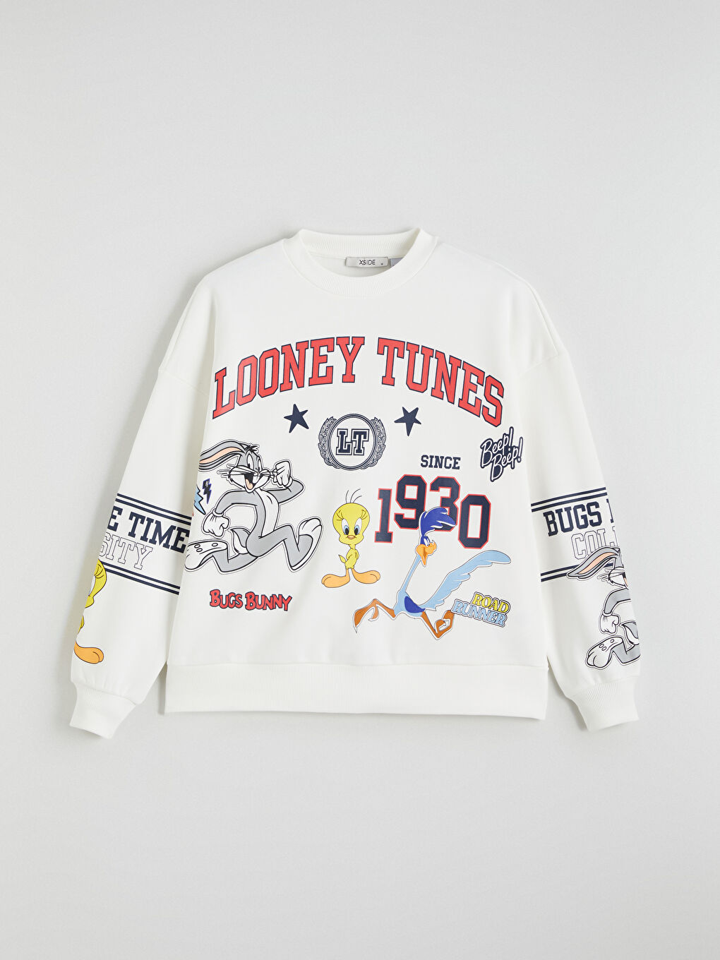 Woman ECRU Sweatshirt-4