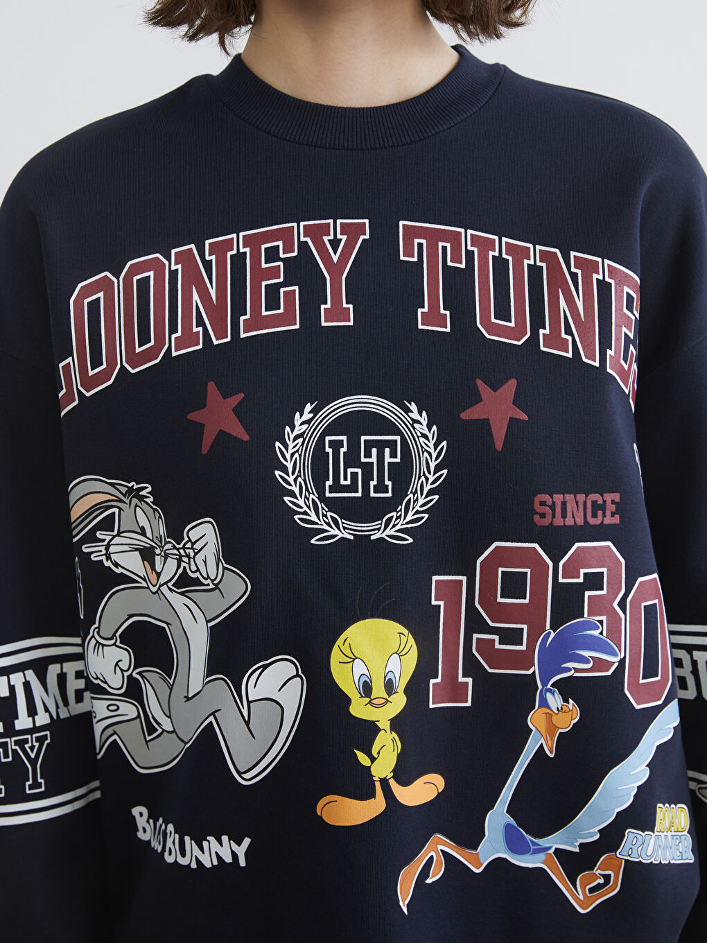 سویتشێرت شینی تۆخ ژن-2