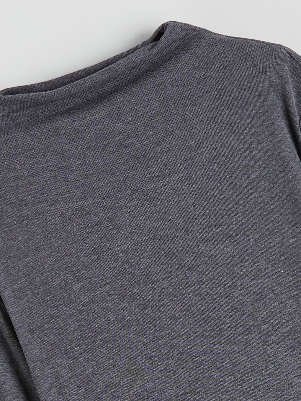 Antrasit Dik Yaka Kadın Body-5