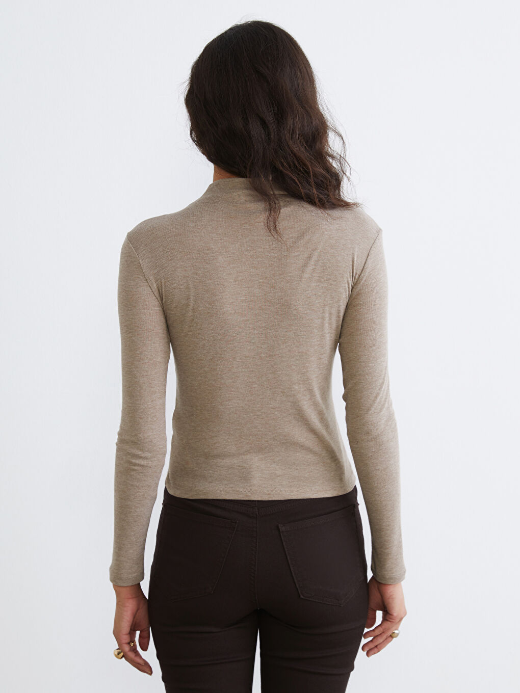 Әйелдерге арналған биік жағалы боди-7