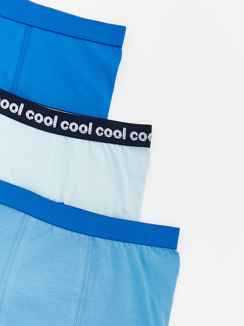 Mavi Erkek Çocuk Boxer 3'lü-2