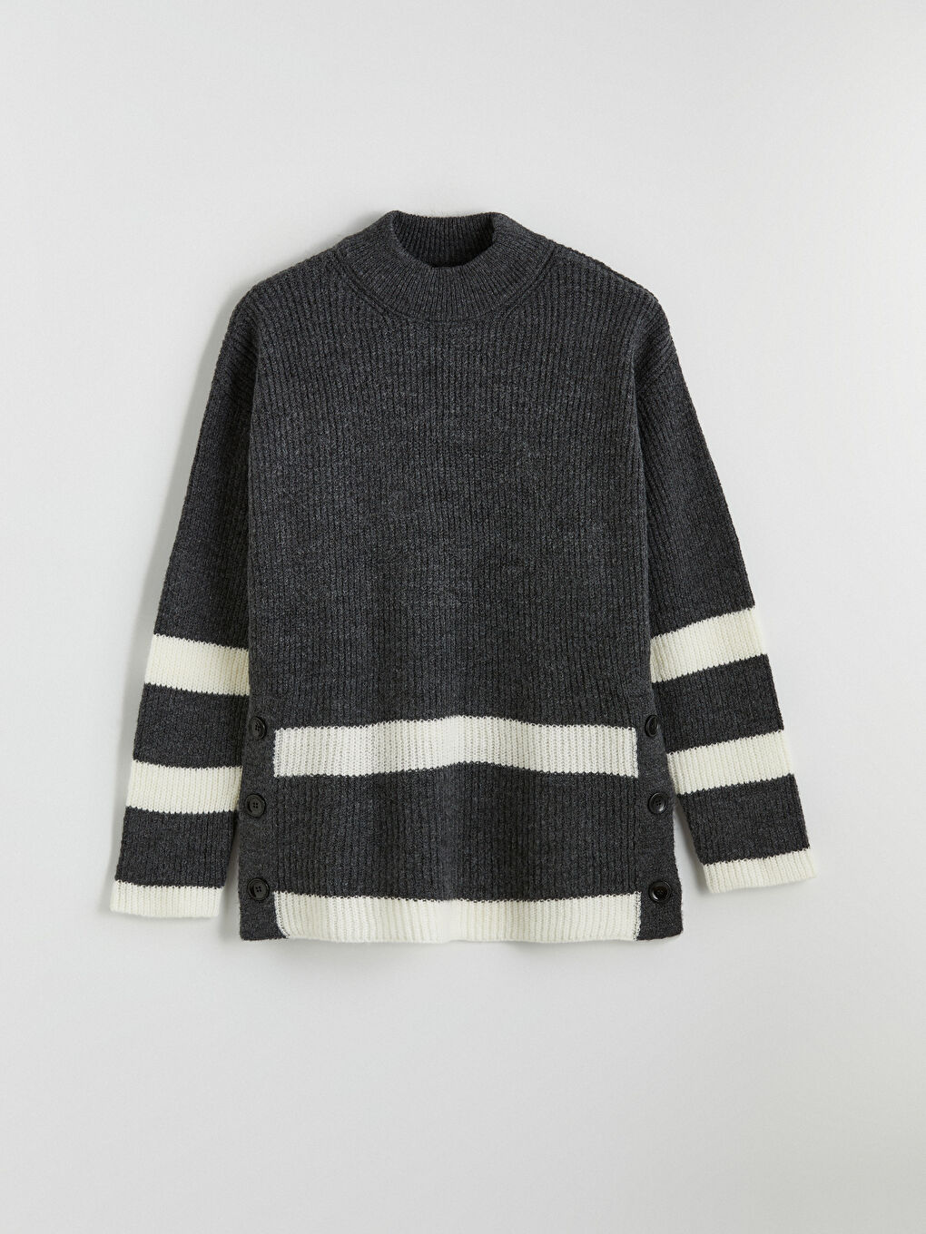 Women's Half-Neck Knit Tunic-4