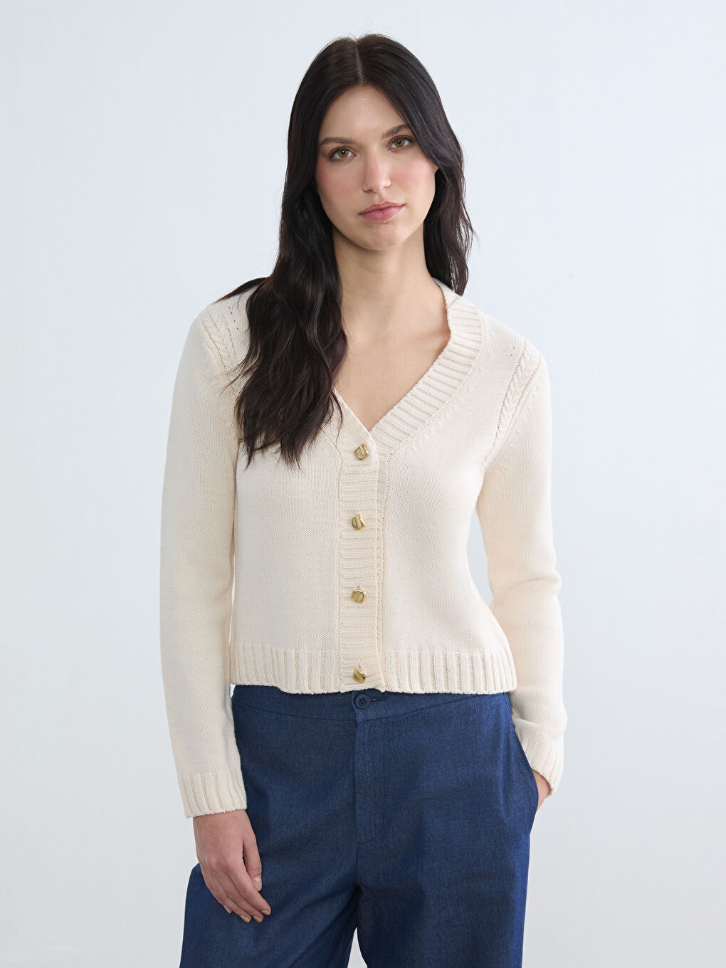 Woman ECRU Cardigan