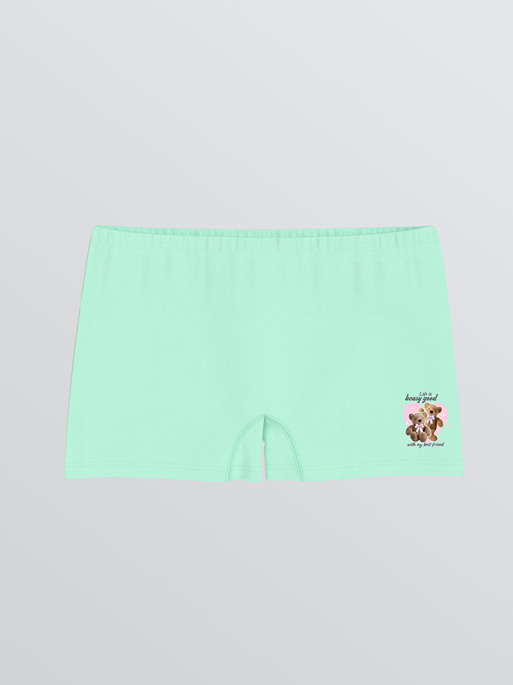 Printed Girls Boxer Trunks 5 Pack-3