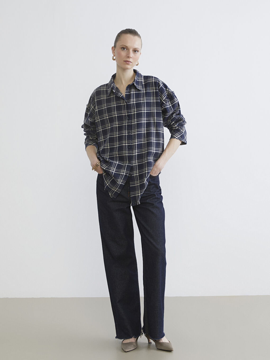 Plaid Women's Shirt-1