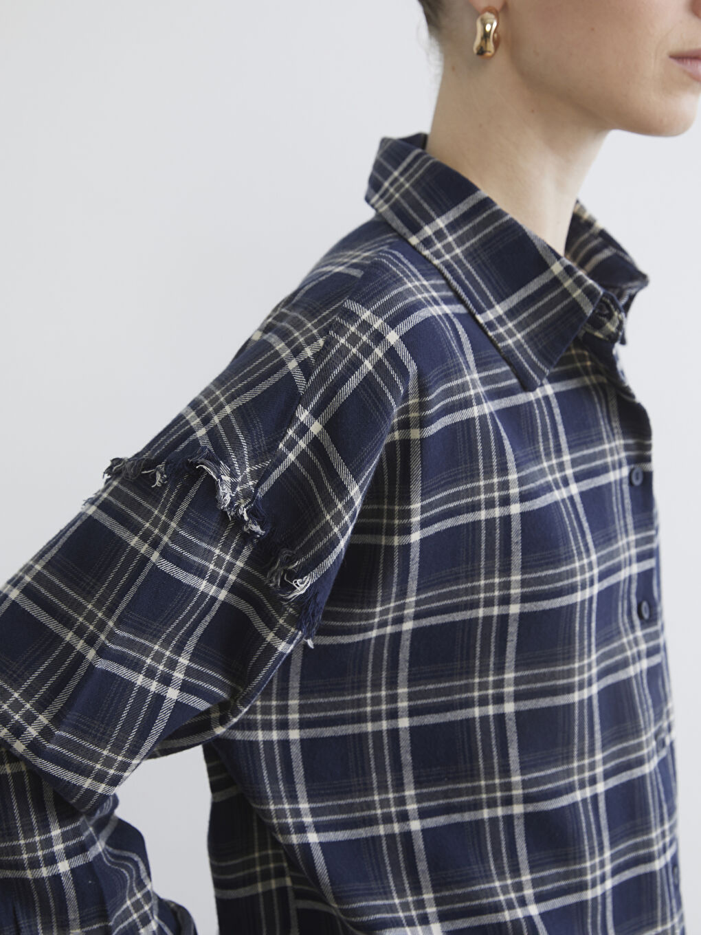 Plaid Women's Shirt-2