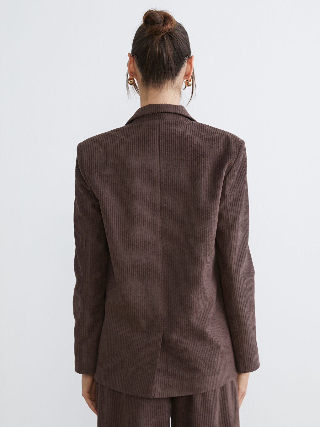 بليزر بني امرأة-4