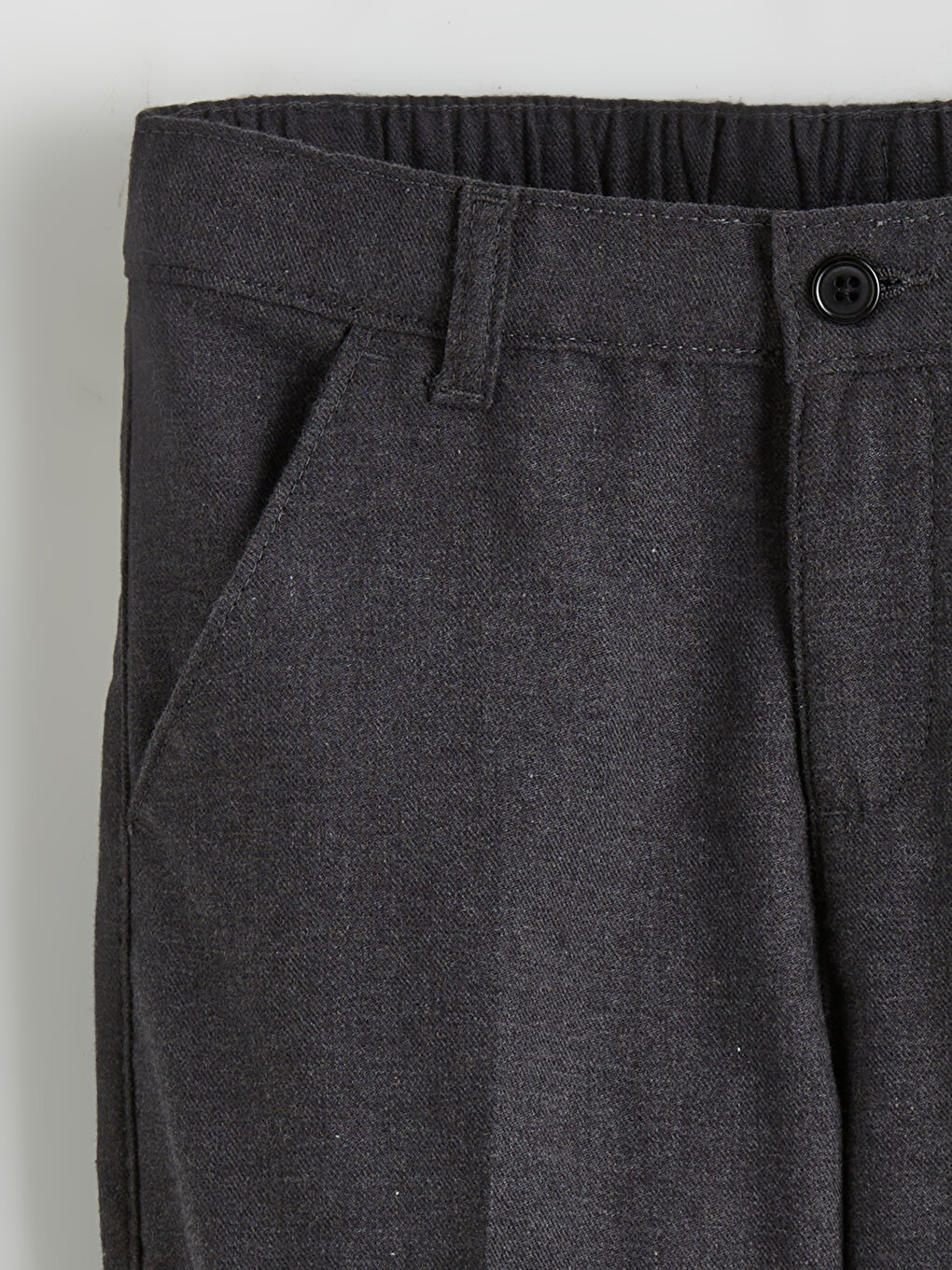 Gri Regular Fit Erkek Çocuk Pantolon-1