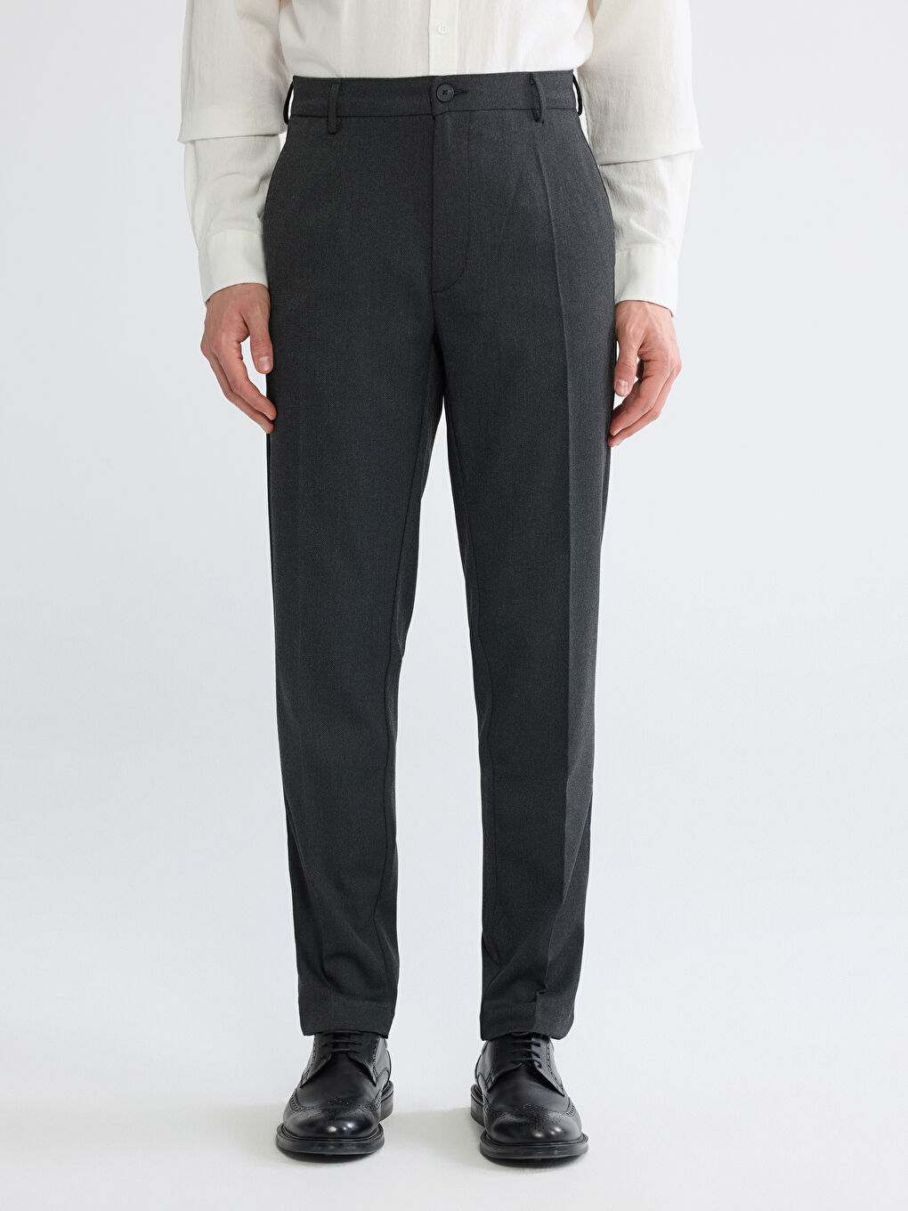 Men's Slim Fit Trousers-1