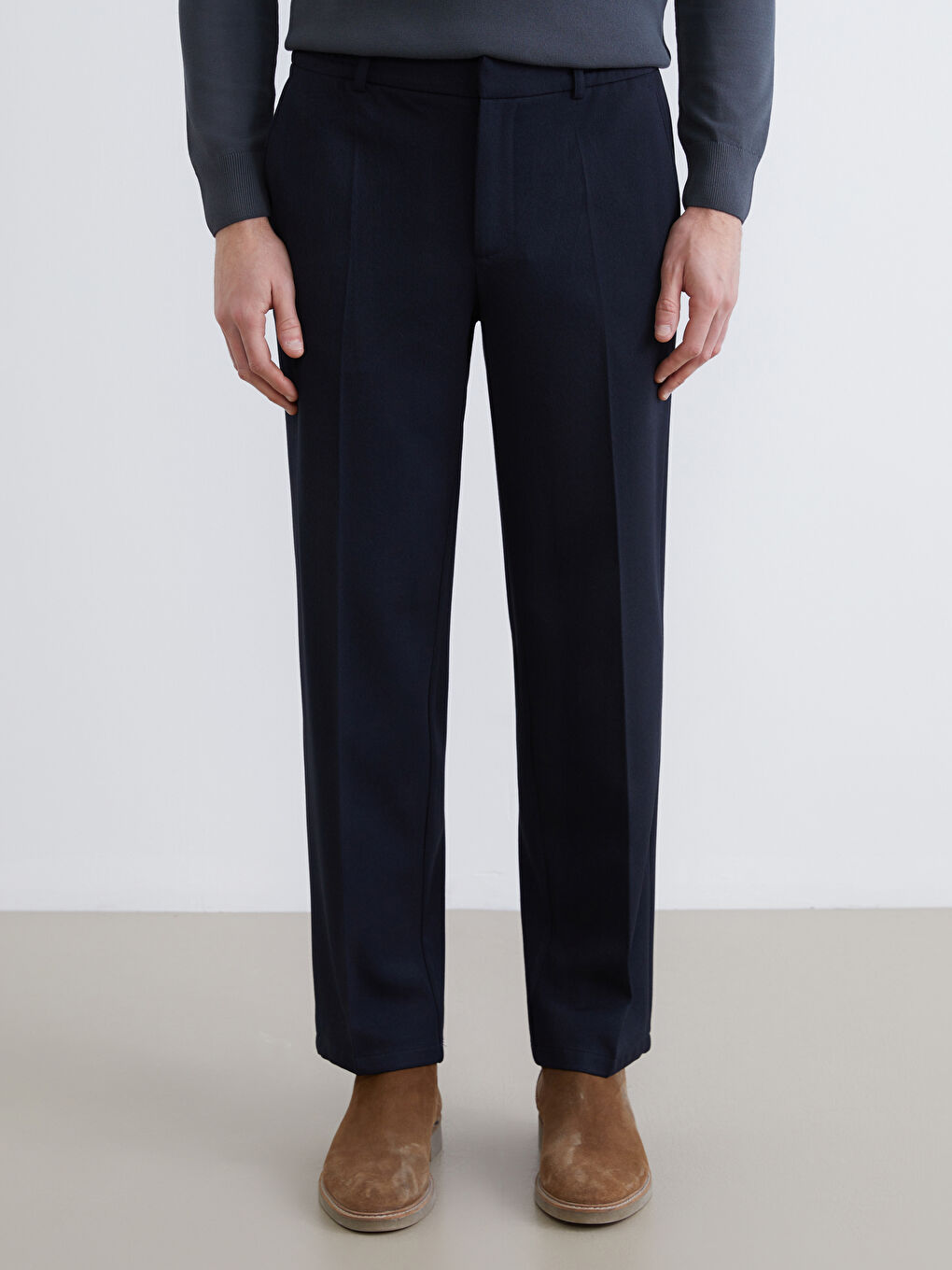 Standard Fit Men's Trousers-1