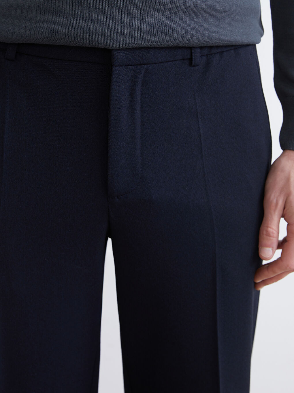 Standard Fit Men's Trousers-2