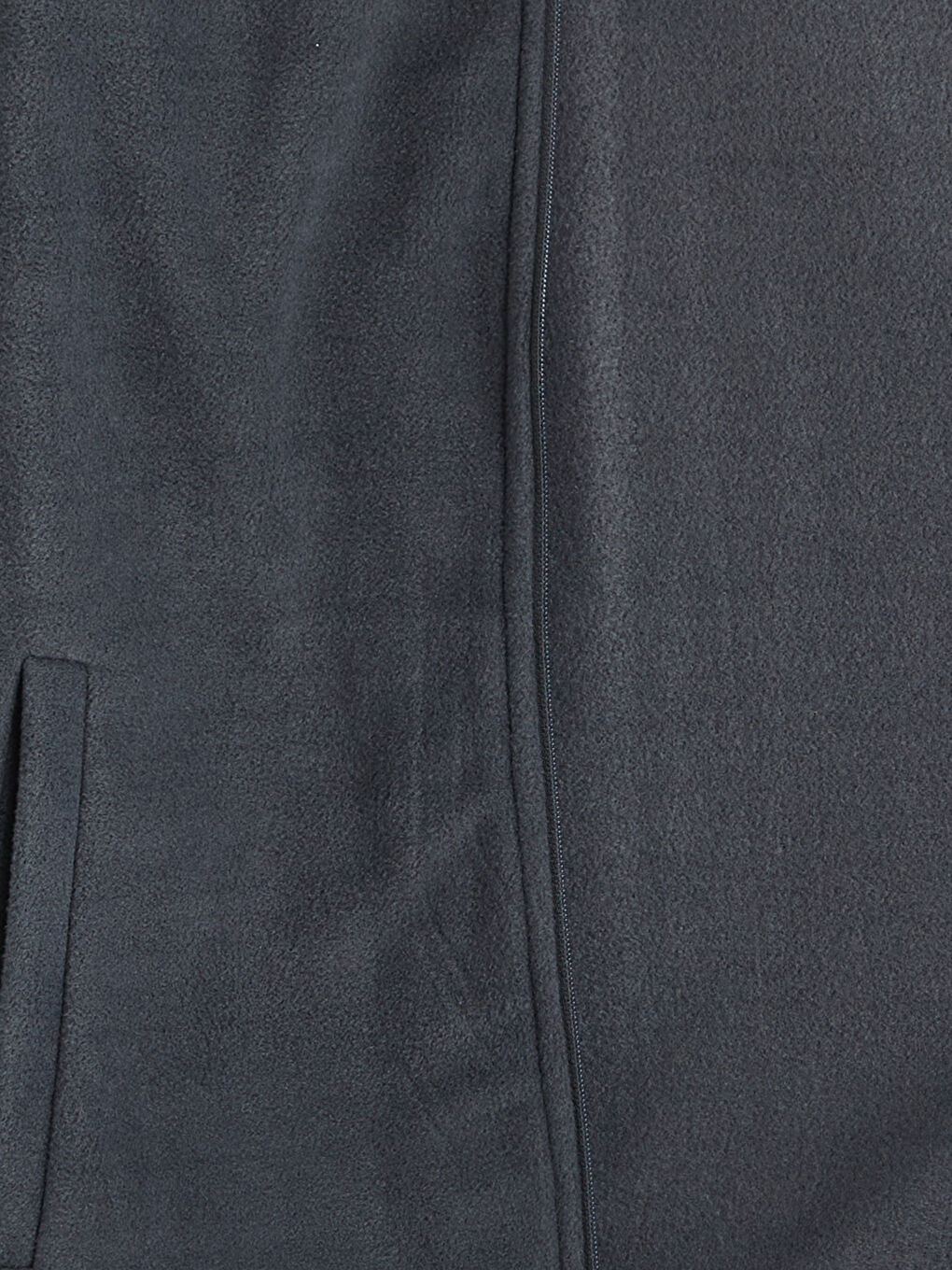 كنزة بسحاب رمادي رجل-5