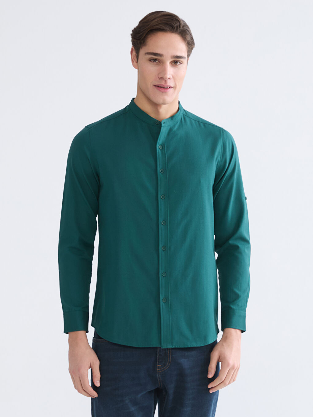 Ерлер ақшыл қоңыр Жейде