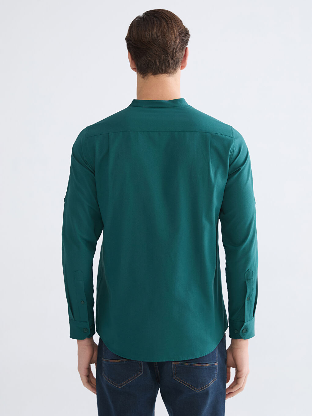 Ерлер ақшыл қоңыр Жейде-4