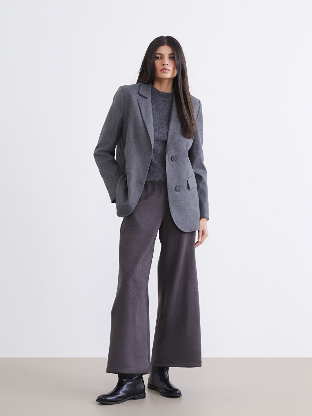 Double Breasted Women's Cachet Blazer Jacket-1