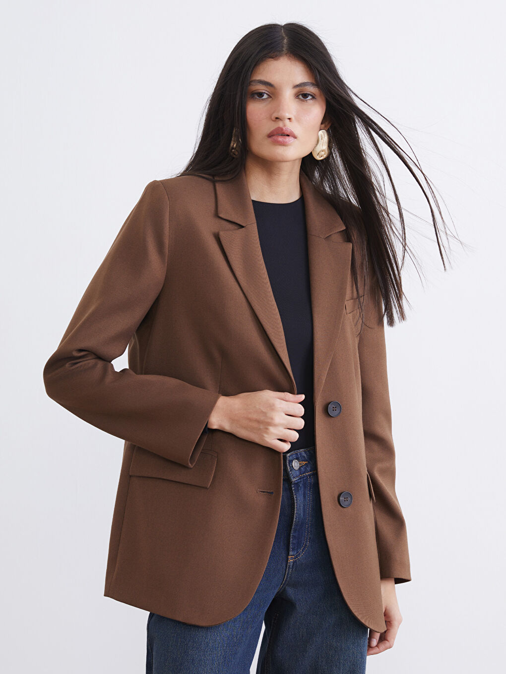 BEŽ Blejzer jakna Žena-2