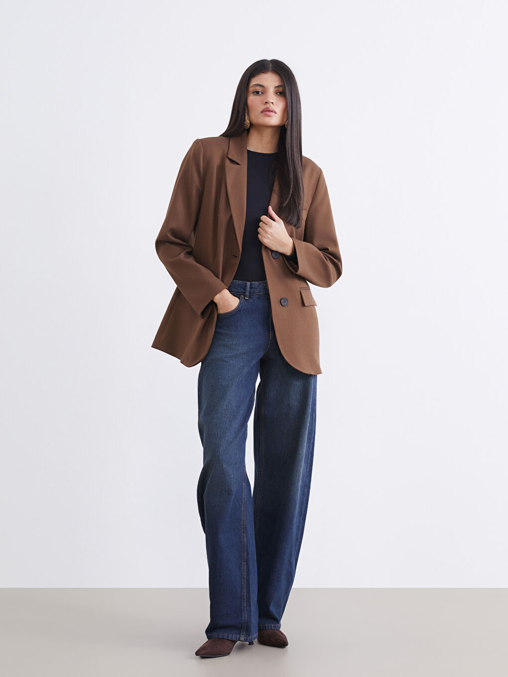 BEŽ Blejzer jakna Žena-3