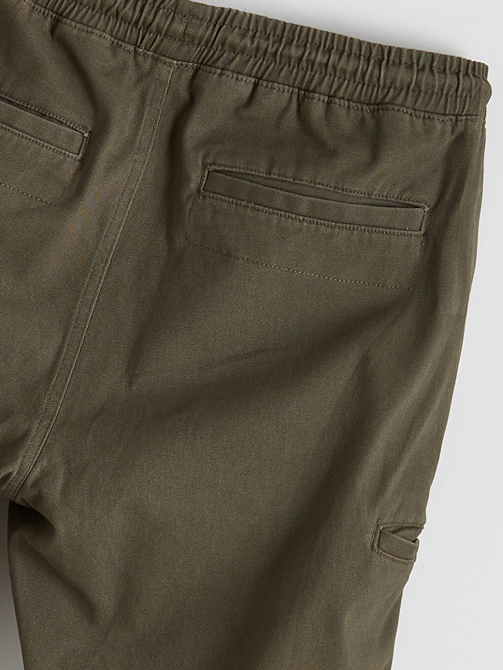Haki Slim Fit Erkek Jogger Pantolon-1
