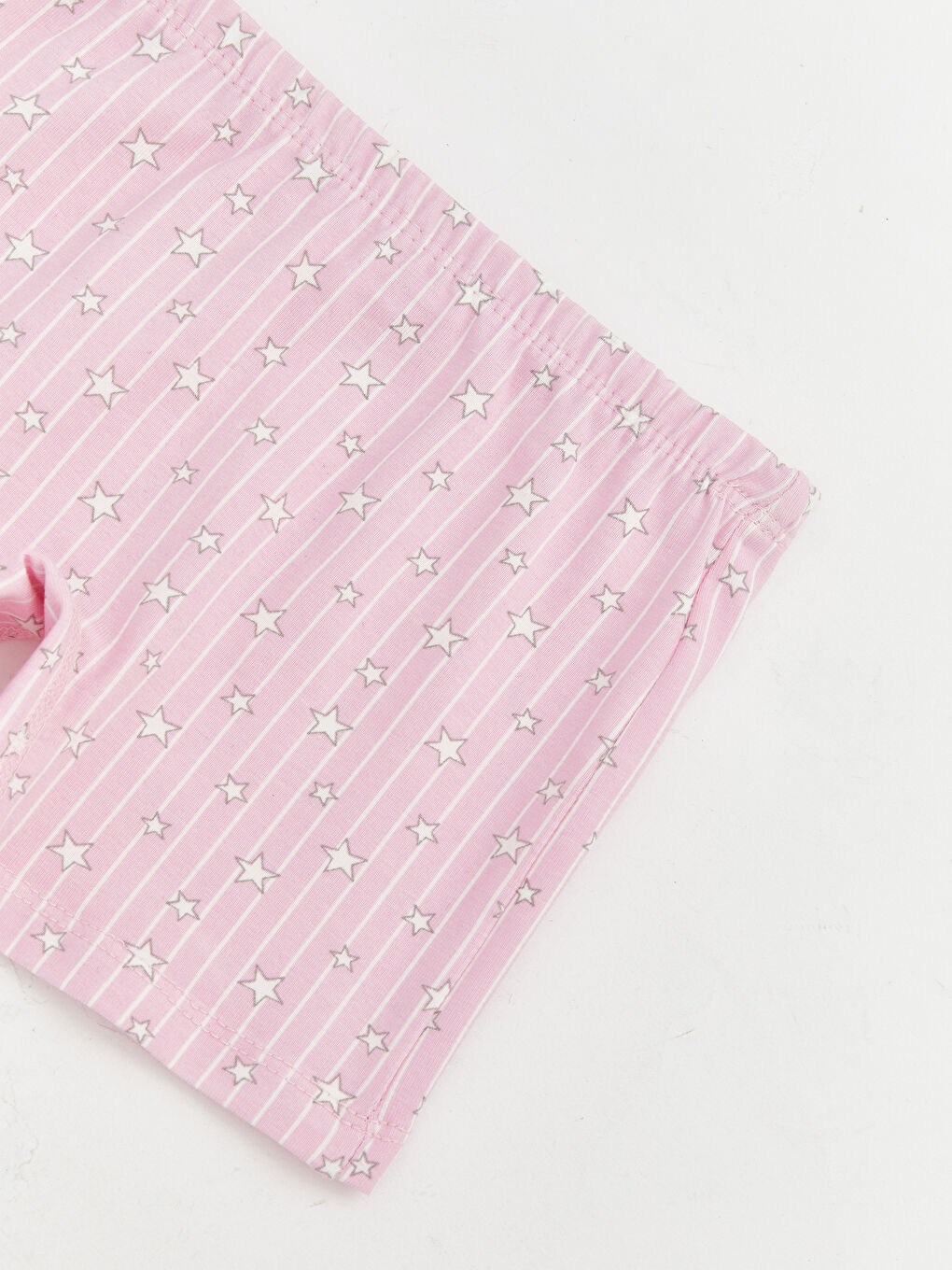 Elastic Waist Printed Girls' Boxer-2