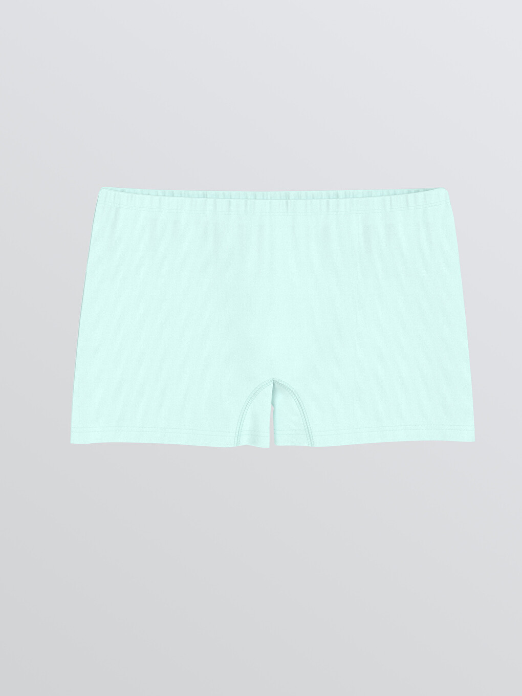 Mavi Beli Lastikli Baskılı Kız Çocuk Boxer