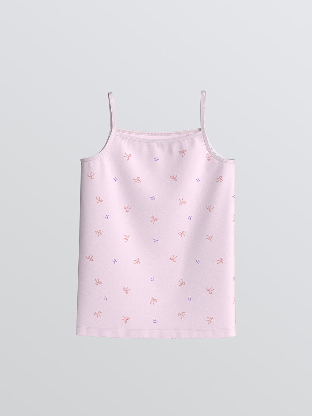 Heart Patterned Girls' Vest 2 Pack-1