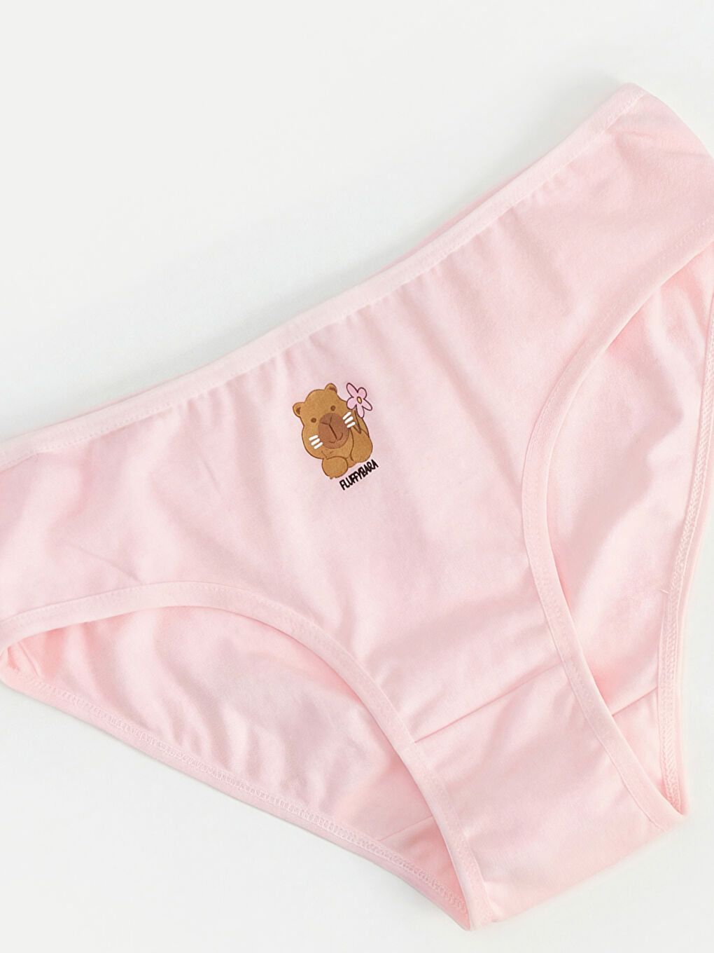 Pembe Baskılı Kız Çocuk Külot-1