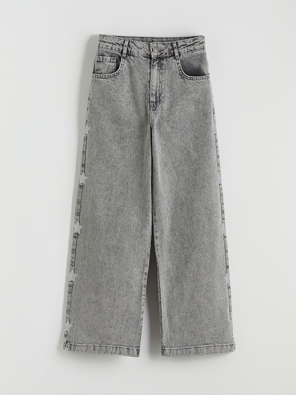 Karışık Wideleg Kız Çocuk Jean Pantolon