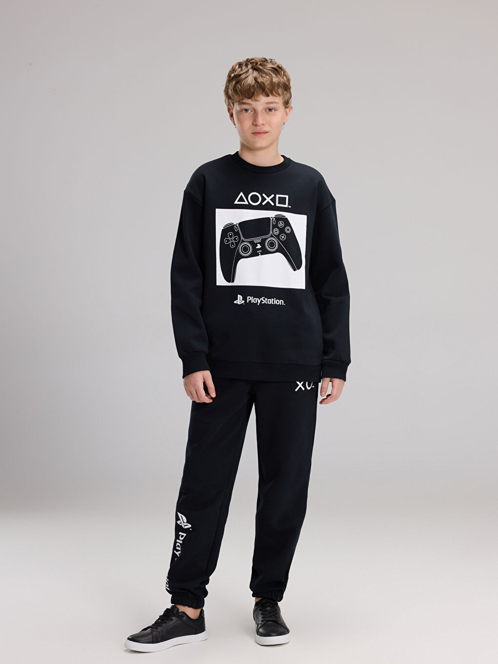 PlayStation Τυπωμένο Χοντρό Φούτερ για Αγόρια-1