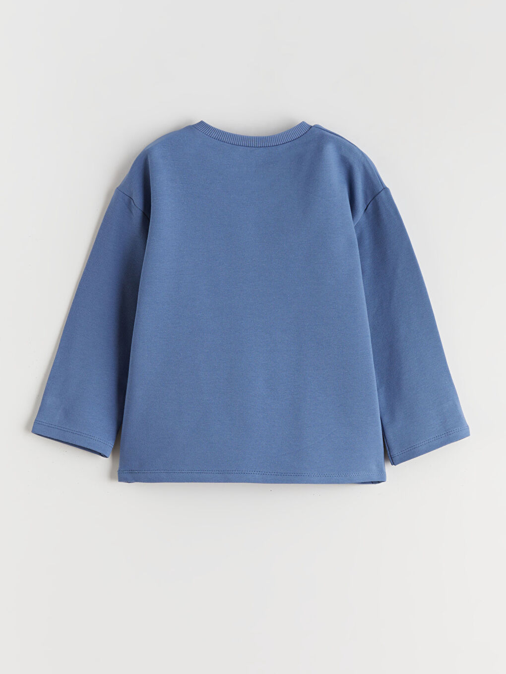 Mavi Bisiklet Yaka Erkek Bebek Pijama Takımı-2