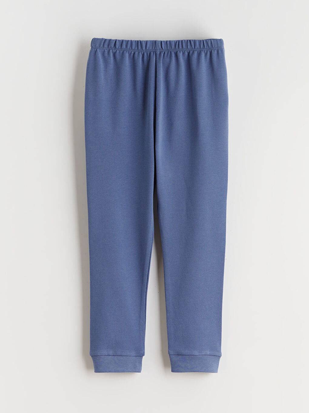 Mavi Bisiklet Yaka Erkek Bebek Pijama Takımı-3