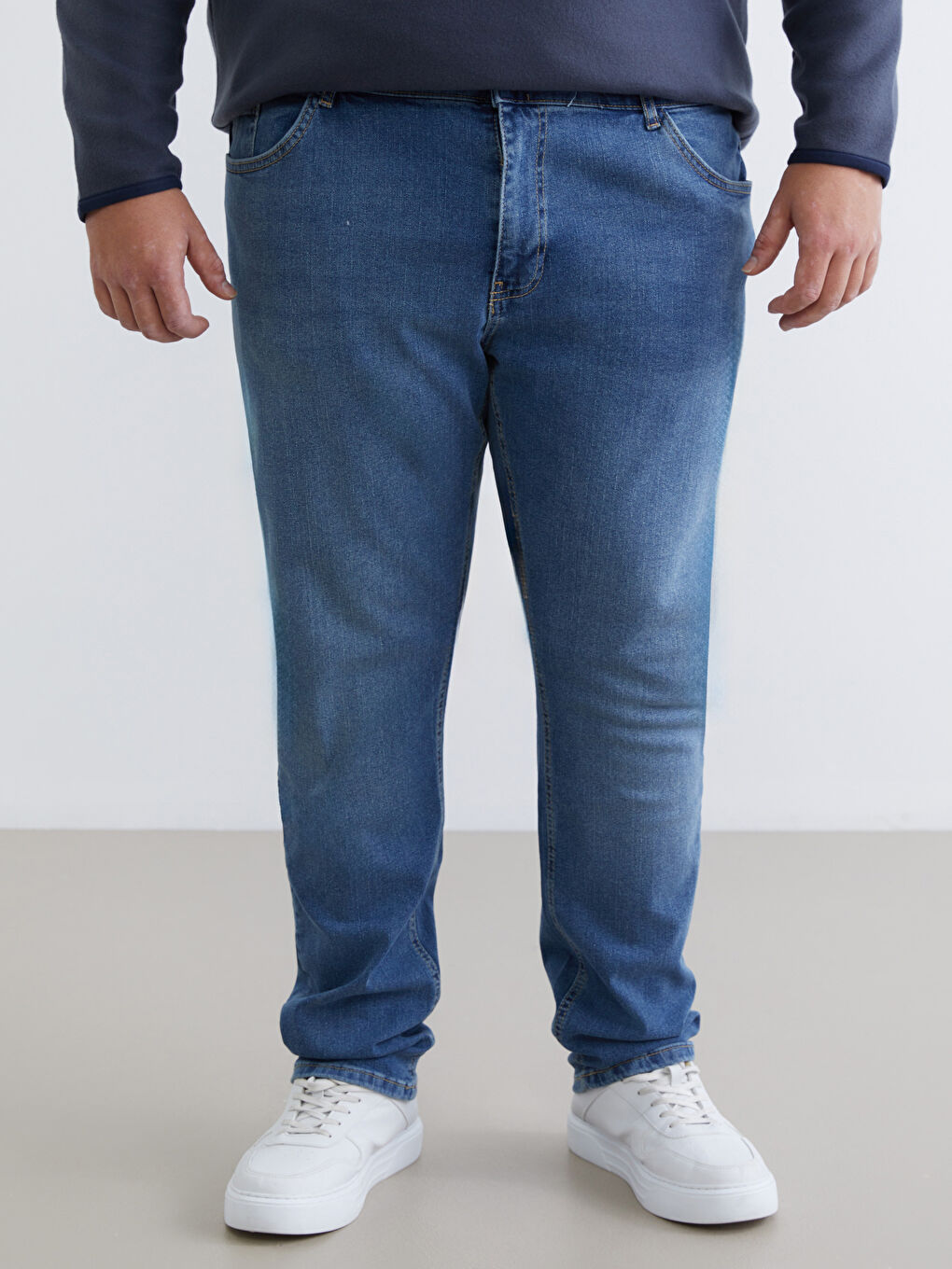 İndigo 750 Slim Fit Erkek Jean Pantolon-1