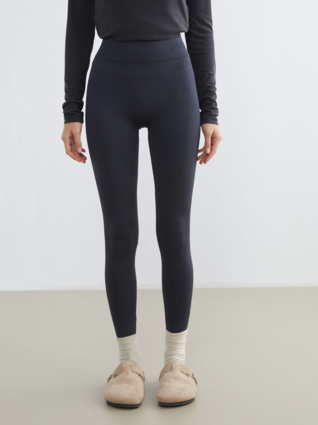 Helanke za Žene sa Visokim Strukom, Jednobojne-1