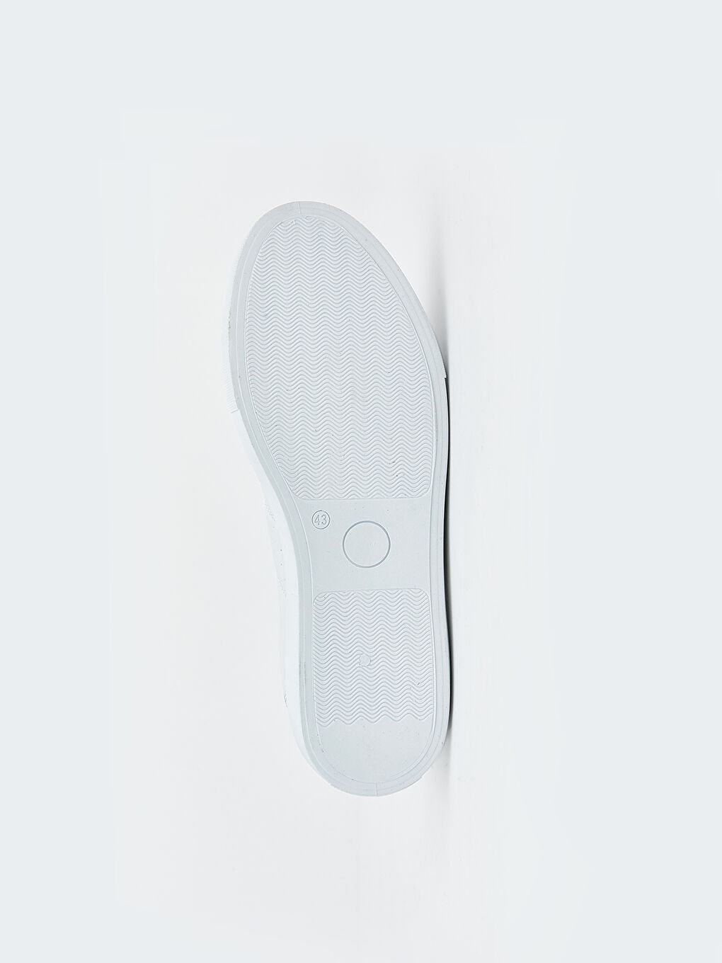 Beyaz Bağcıklı Erkek Spor Ayakkabı-3