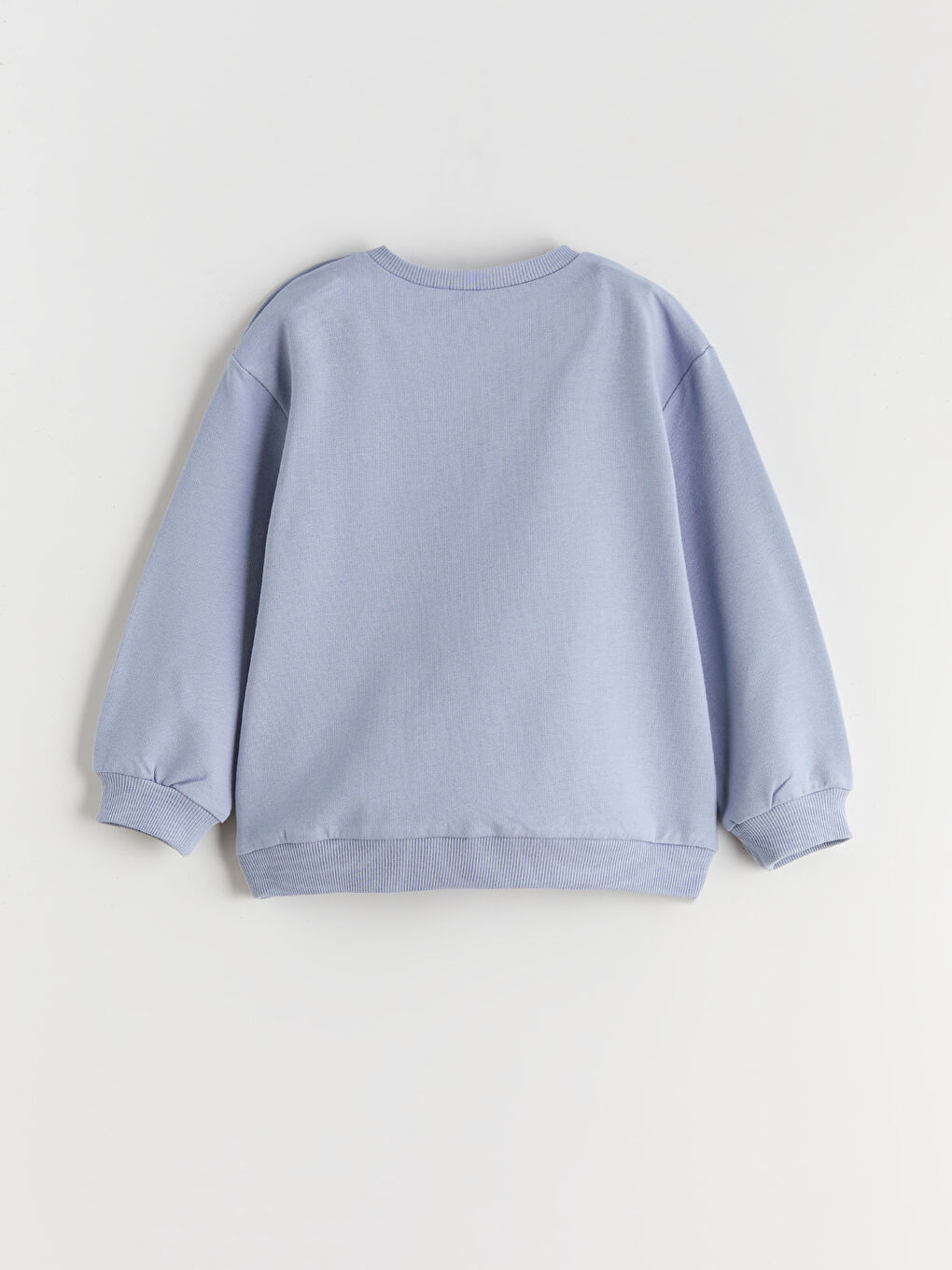 Mavi Bisiklet Yaka Erkek Bebek Sweatshirt ve Tayt-2