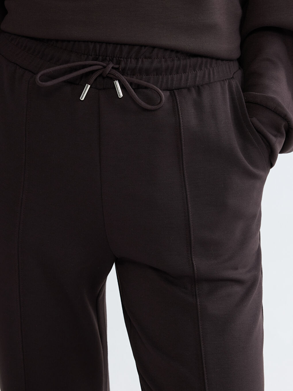 Elasticated Waist Women's Jogger Sweatpants-2