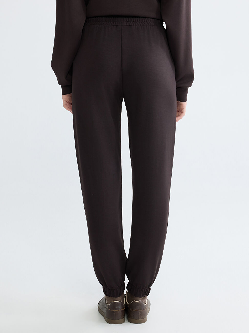 Elasticated Waist Women's Jogger Sweatpants-3